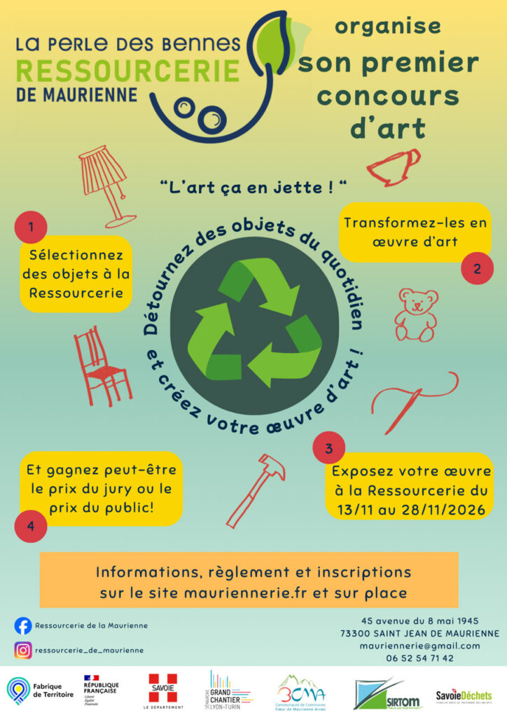 La Ressourcerie lance son premier concours d'art !