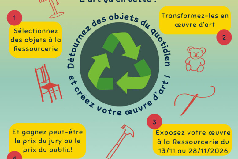affiche concours ressourcerie